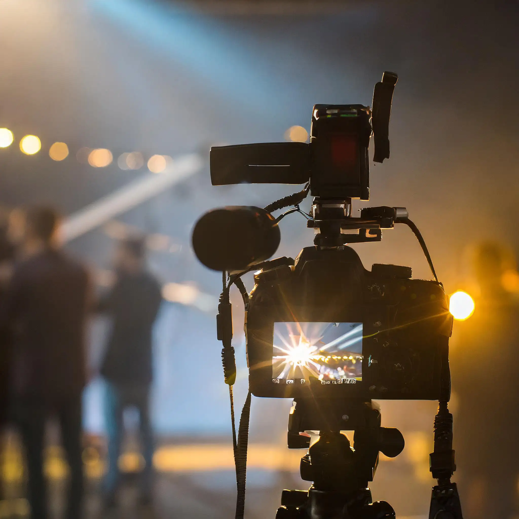 Professionelle Videokamera bei einer Werbefilm- produktion – Skypassion Imagefilme für Unternehmen aus Baden-Württemberg